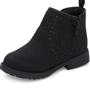 OshKosh B'gosh Black Kids Ankle Boots Size 5